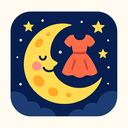 icon_fashion_moon_playful icon preview