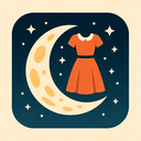 icon_fashion_moon_retro icon preview