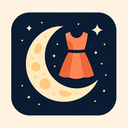icon_fashion_moon_vector icon preview