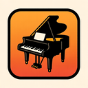 icon_fashion_piano_bold icon preview