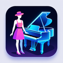 icon_fashion_piano_futuristic icon preview