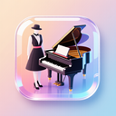 icon_fashion_piano_glassy icon preview