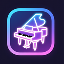 icon_fashion_piano_glow_effect icon preview