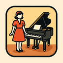icon_fashion_piano_retro icon preview