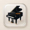 icon_fashion_piano_transparent icon preview