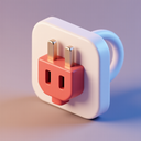 icon_fashion_plug_3d_isometric icon preview