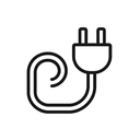icon_fashion_plug_minimal_outline icon preview