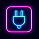 icon_fashion_plug_neon icon preview