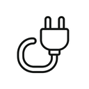 icon_fashion_plug_outline icon preview