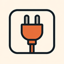 icon_fashion_plug_vector icon preview