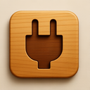 icon_fashion_plug_wooden icon preview