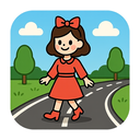 icon_fashion_road_cartoon icon preview