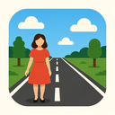 icon_fashion_road_filled icon preview