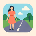 icon_fashion_road_flat_pastel icon preview