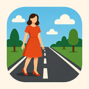 icon_fashion_road_rounded icon preview