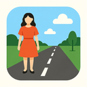 icon_fashion_road_simplified icon preview