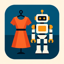 icon_fashion_robot_geometric icon preview