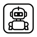 icon_fashion_robot_monochrome icon preview