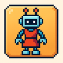 icon_fashion_robot_pixel_art icon preview