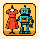 icon_fashion_robot_retro icon preview