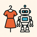 icon_fashion_robot_simplified icon preview