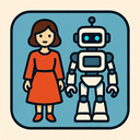 icon_fashion_robot_technical icon preview