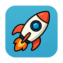 icon_fashion_rocket_cartoon icon preview
