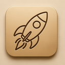 icon_fashion_rocket_embossed icon preview