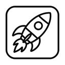 icon_fashion_rocket_line_art icon preview