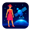 icon_fashion_satellite_futuristic icon preview