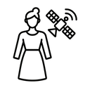 icon_fashion_satellite_line_art icon preview
