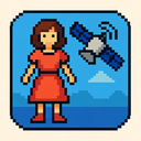 icon_fashion_satellite_pixel_art icon preview