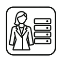 icon_fashion_server_line_art icon preview