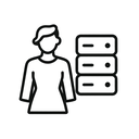 icon_fashion_server_minimal_outline icon preview