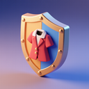 icon_fashion_shield_3d_isometric icon preview