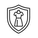 icon_fashion_shield_line_art icon preview