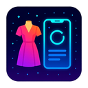 icon_fashion_smartphone_futuristic icon preview