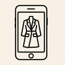 icon_fashion_smartphone_minimal_outline icon preview
