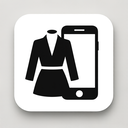 icon_fashion_smartphone_monochrome icon preview