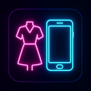 icon_fashion_smartphone_neon icon preview