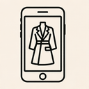 icon_fashion_smartphone_outline icon preview