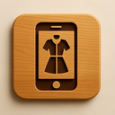 icon_fashion_smartphone_wooden icon preview