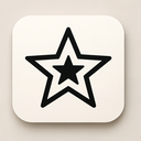icon_fashion_star_asymmetrical icon preview