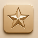 icon_fashion_star_embossed icon preview