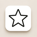 icon_fashion_star_simplified icon preview