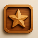 icon_fashion_star_wooden icon preview