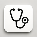 icon_fashion_stethoscope_monochrome icon preview