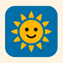 icon_fashion_sun_bold icon preview