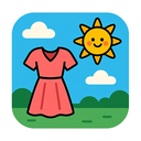 icon_fashion_sun_cartoon icon preview