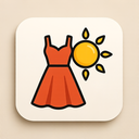 icon_fashion_sun_elegant icon preview